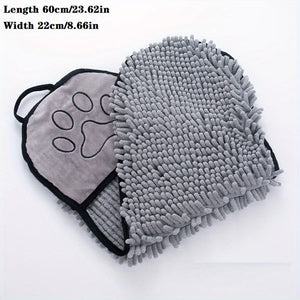 Experience the Ultimate Convenience with Our Super Absorbent Microfiber Pet Drying Towel