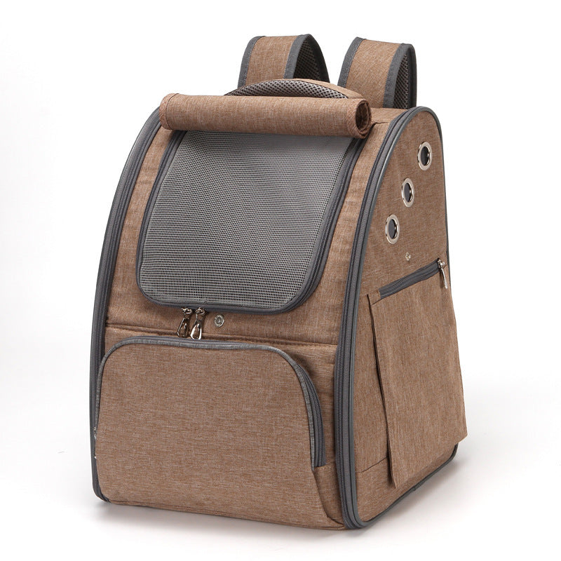 Experience Freedom and Security with Our Foldable Pet Carrier Backpack