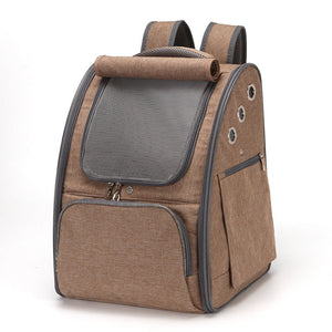 Experience Freedom and Security with Our Foldable Pet Carrier Backpack